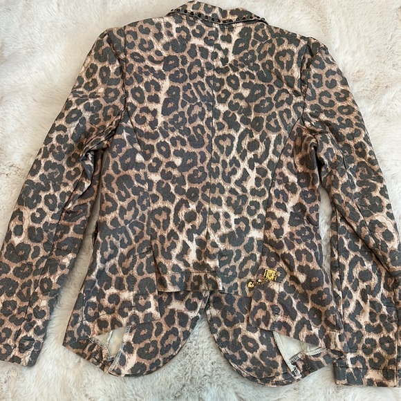 Leopard blazer / women - Picture 13 of 16